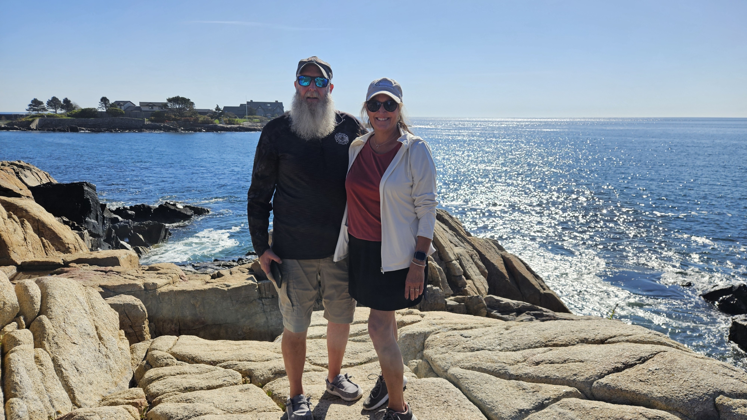 David Campbell and wife